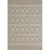 Kirklands Home Outdoor Rugs|Brown Transitional Stripes Outdoor Rug, 8x10