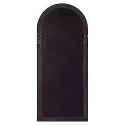 Kirklands Home Decorative Mirrors|Windowpane Arch Geoffrey Mirror Brown