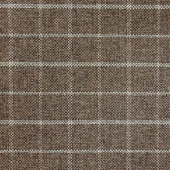 Kirklands Home Bar Stools & Counter Height Stools|Windowpane Upholstered Counter Stool Brown