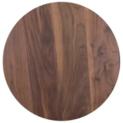 Kirklands Home Dining Tables|Brown Wood and Black Metal Bistro Dining Table