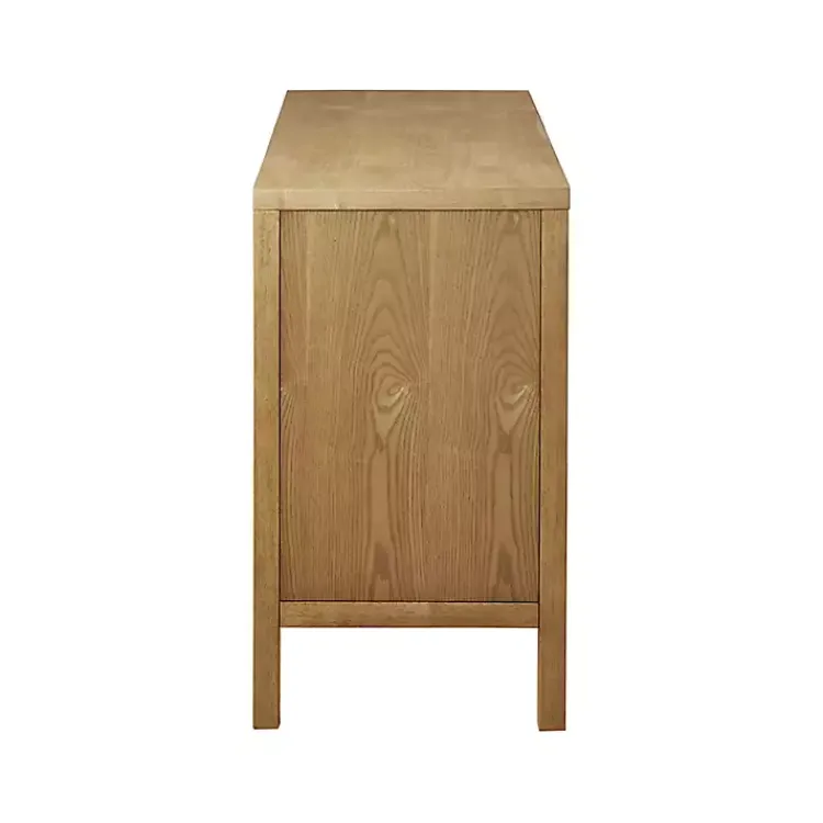 Kirklands Home Entryway Furniture|Wood Layered Doors Cabinet Brown