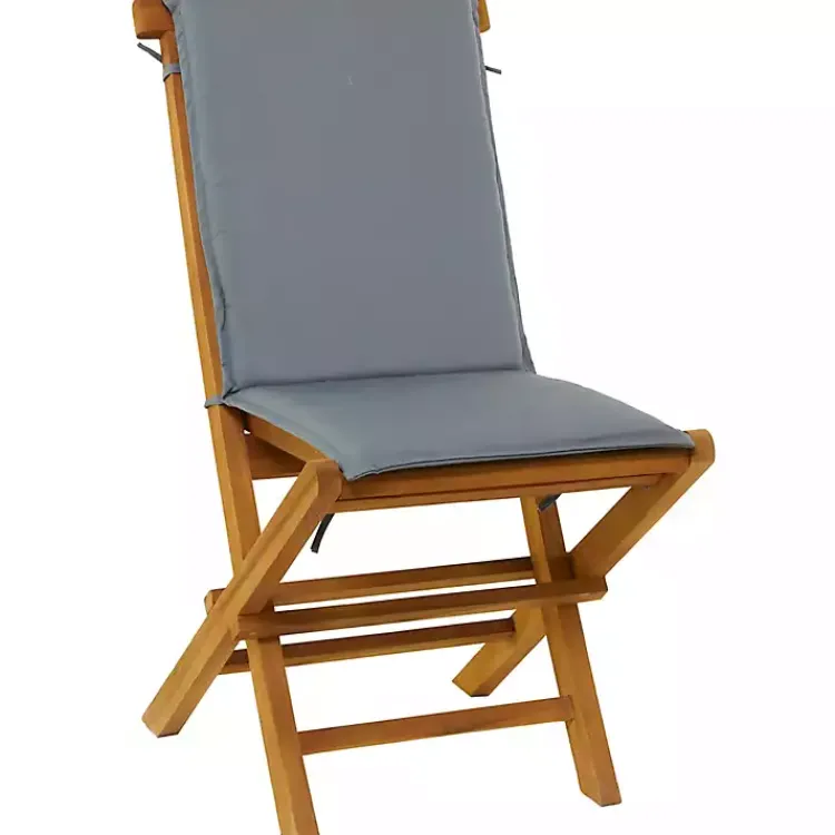 Kirklands Home Outdoor Dining|Wood Outdoor Folding Dining Chairs, Set of 2 Brown