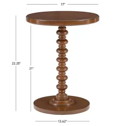 Kirklands Home Accent & End Tables|Wood Spindle Side Table Brown