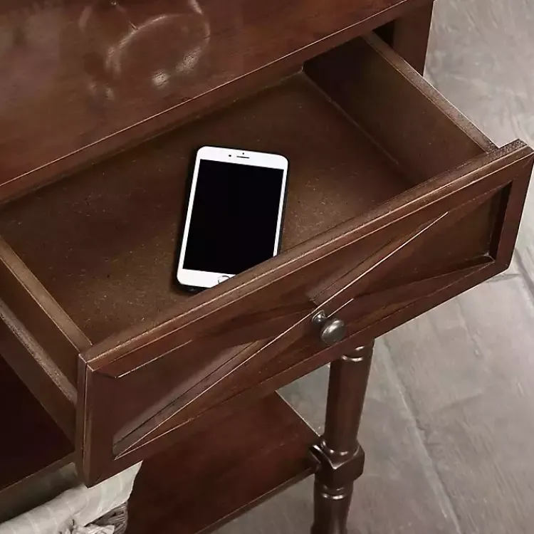 Kirklands Home Console Tables|Wood Traditional Console Table Brown