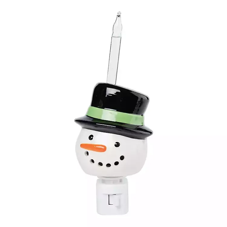 Discount Bubble Snowman Nightlight Christmas Decorations