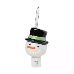 Discount Bubble Snowman Nightlight Christmas Decorations