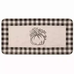 Online Buffalo Check Pumpkin Platter Fall