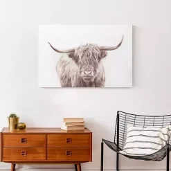 Kirklands Home Canvas Art|Bullie Boy Sepia Canvas Art Print Tan