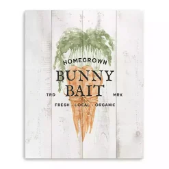 Discount Bunny Bait Carrot Canvas Art Print Easter Decorations