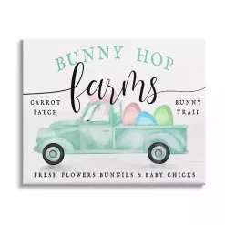 Bunny Hop Farm Framed Easter Wall Art Easter Decorations