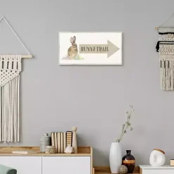 Online Bunny Trail Arrow Easter Canvas Wall Art Easter Decorations