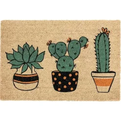 Kirklands Home Doormats|Cactus Friends Doormat