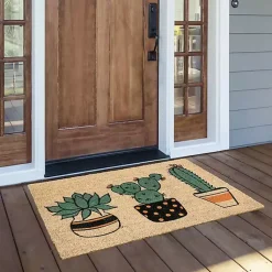 Kirklands Home Doormats|Cactus Friends Doormat