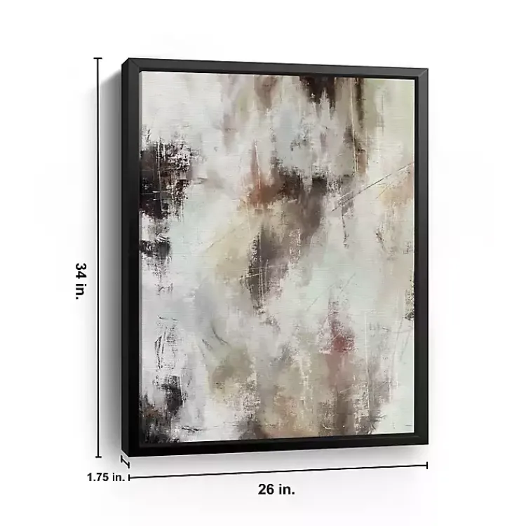 Kirklands Home Canvas Art|Calm Abstractions Framed Canvas Art Print
