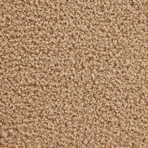 Kirklands Home Benches & Ottomans|Camel Sherpa & Pine Recgle Storage Ottoman Tan