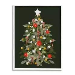 Online Candy Cane Tree Framed Art Print Christmas Art & Wall Decor