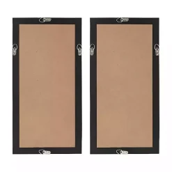 Kirklands Home Wall Plaques|Capiz Shells Emblem Framed Wall Plaques, Set of 2