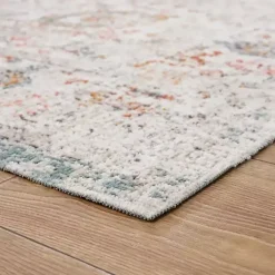 Kirklands Home Outdoor Rugs|Caramel Botanical Indoor/Outdoor Area Rug, 5x7