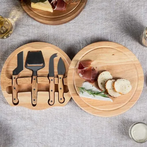 Kirklands Home Serving & Entertaining|Carolina Panthers Cheese Board and Tool Set Tan