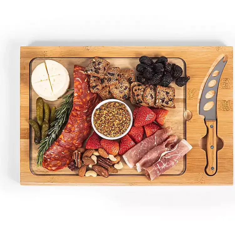 Kirklands Home Serving & Entertaining|Carolina Panthers Cutting Board & Knife Set