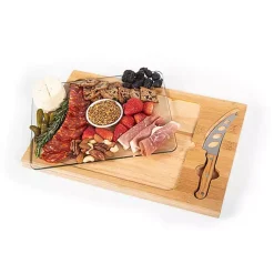 Kirklands Home Serving & Entertaining|Carolina Panthers Cutting Board & Knife Set