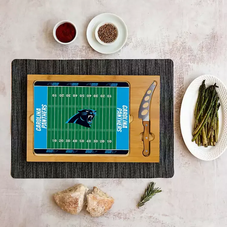 Kirklands Home Serving & Entertaining|Carolina Panthers Cutting Board & Knife Set