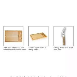 Kirklands Home Serving & Entertaining|Carolina Panthers Cutting Board & Knife Set