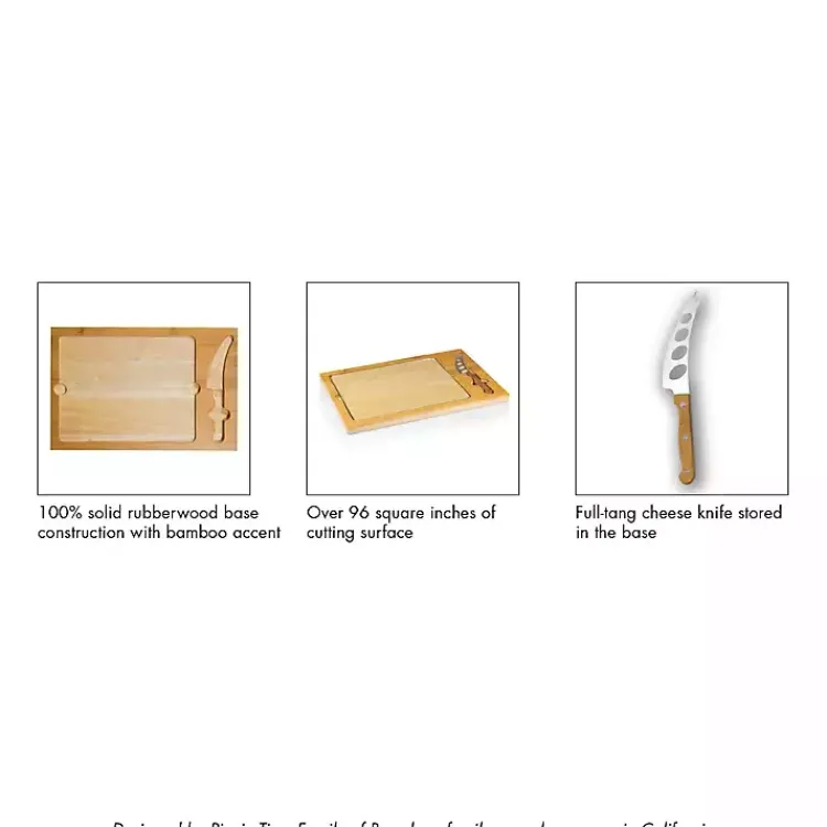 Kirklands Home Serving & Entertaining|Carolina Panthers Cutting Board & Knife Set