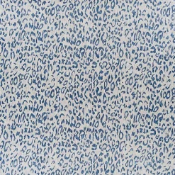 Kirklands Home Outdoor Rugs|Cauli Leopard Print Outdoor Rug, 6x6 Blue