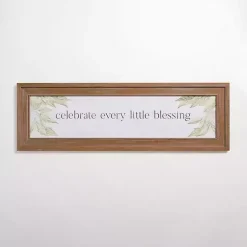 Kirklands Home Wall Quotes & Signs|Celebrate Every Little Blessing Wall Plaque