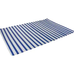 Kirklands Home Outdoor Rugs|Cerulean Stripes Outdoor Area Rug, 4x6