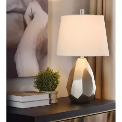 Kirklands Home Table Lamps|Champagne Matte Table Lamp Gold