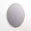 Kirklands Home Framed Mirrors|Champagne Nouveau Oval Wall Mirror