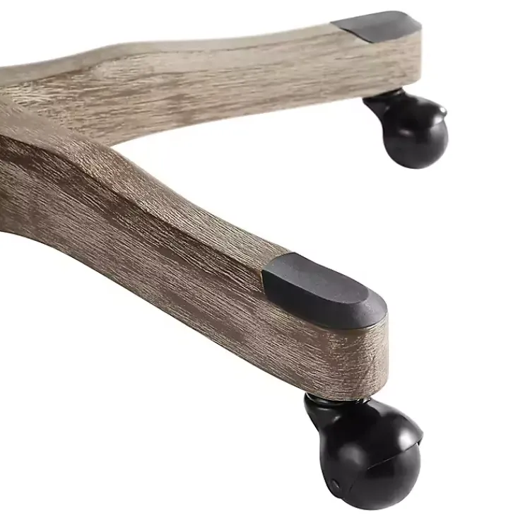 Kirklands Home Office Furniture|Charcoal Miller Tufted Office Chair Gray