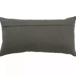 New Charcoal Velvet Corduroy Lumbar Pillow Pillows