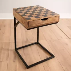 Kirklands Home Accent & End Tables|Checkerboard C-Table