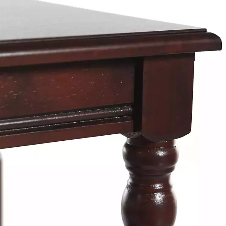 Kirklands Home Accent & End Tables|Cherry Wood Sybil Accent Table Brown
