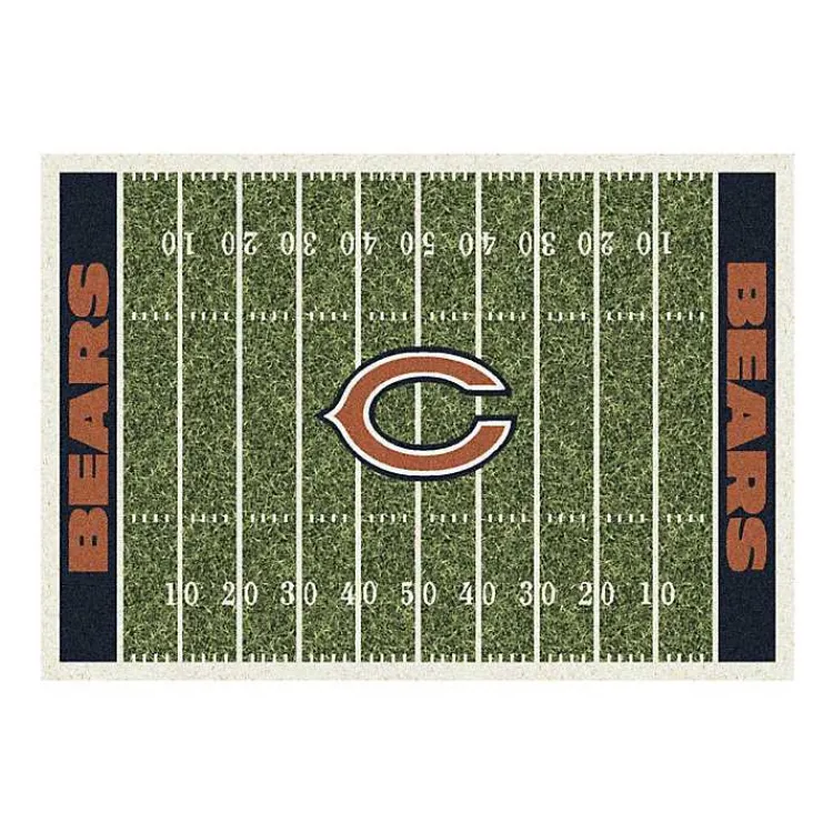 Kirklands Home Area Rugs|Chicago Bears Home Field Area Rug, 6x8 Green