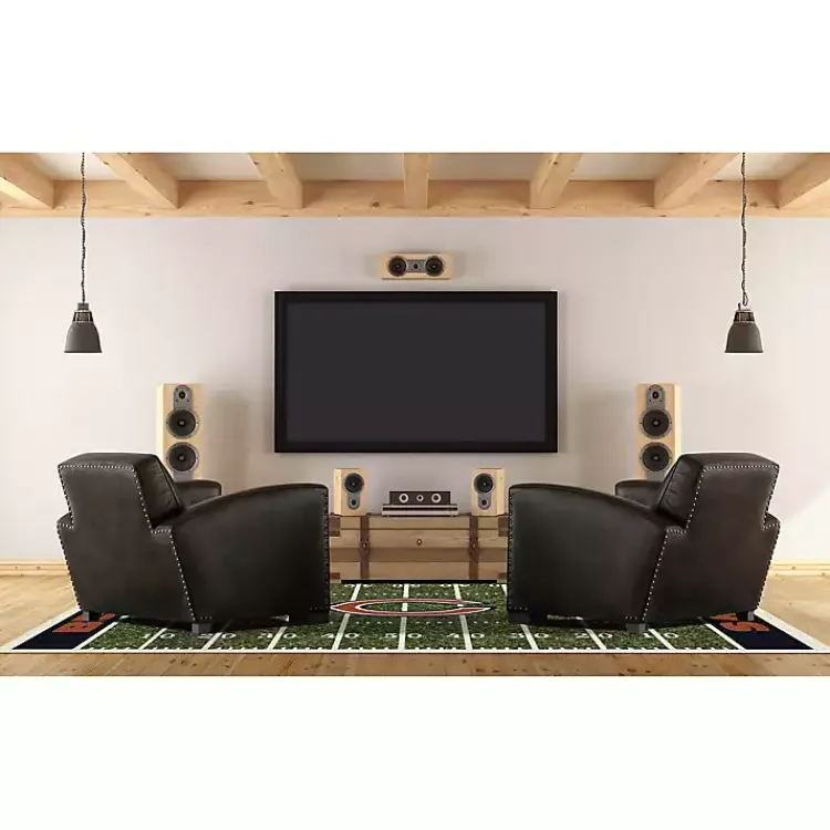 Kirklands Home Area Rugs|Chicago Bears Home Field Area Rug, 6x8 Green