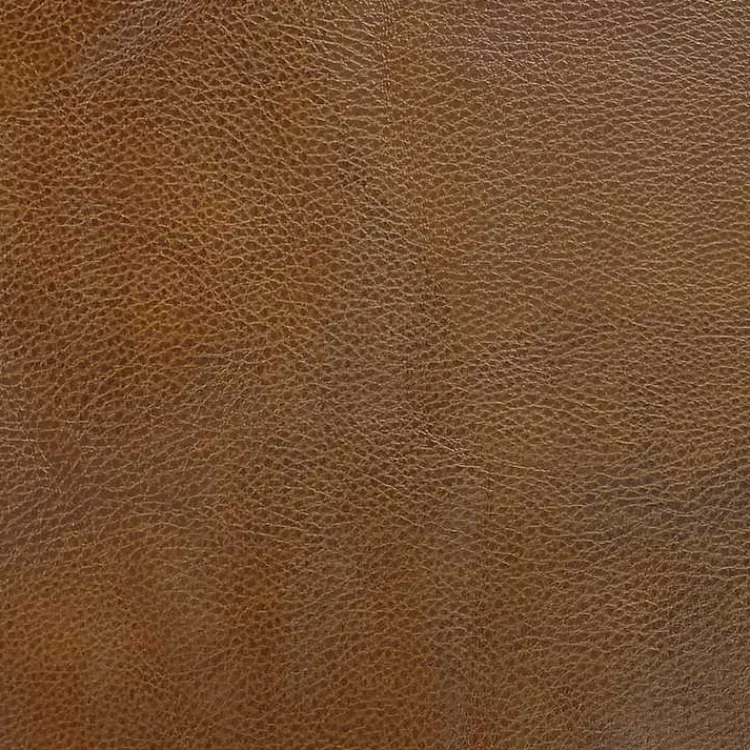 Kirklands Home Benches & Ottomans|Chocolate Faux Leather Storage Ottoman Brown