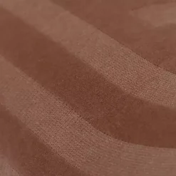 Outlet Chocolate Velvet Abstract Stripe Lumbar Pillow Pillows