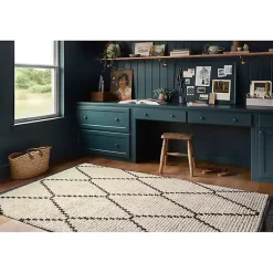 Kirklands Home Area Rugs|Chris Loves Julia x Loloi Alice Cream Rug, 6x9