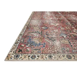 Kirklands Home Area Rugs|Chris Loves Julia x Loloi Jules Merlot Runner, 2x3