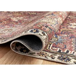 Kirklands Home Area Rugs|Chris Loves Julia x Loloi Jules Merlot Rug, 5x7