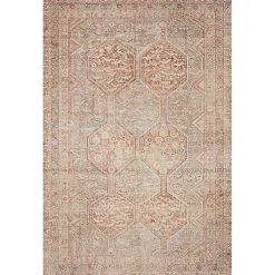 Kirklands Home Area Rugs|Chris Loves Julia x Loloi Jules Orange Rug, 5x7