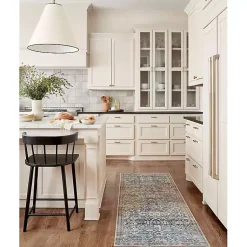 Kirklands Home Area Rugs|Chris Loves Julia x Loloi Jules Dark Blue Rug, 7x9