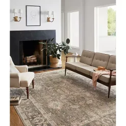 Kirklands Home Area Rugs|Chris Loves Julia x Loloi Sage Rosemarie Rug, 5x7 Green