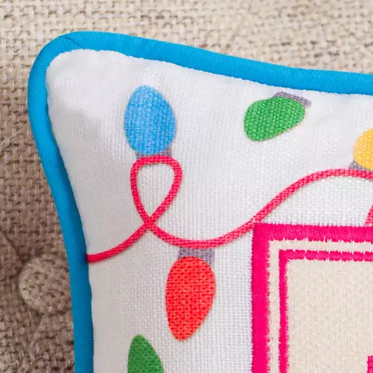 Christmas Calories Don't Count Needlepoint Pillow Pillows