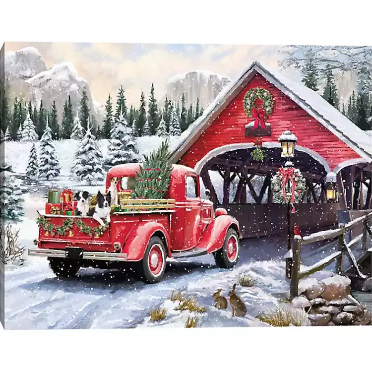 Discount Christmas Delivery Canvas Art Print Christmas Art & Wall Decor