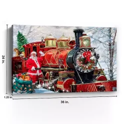 Online Christmas Express Canvas Art Print Christmas Art & Wall Decor